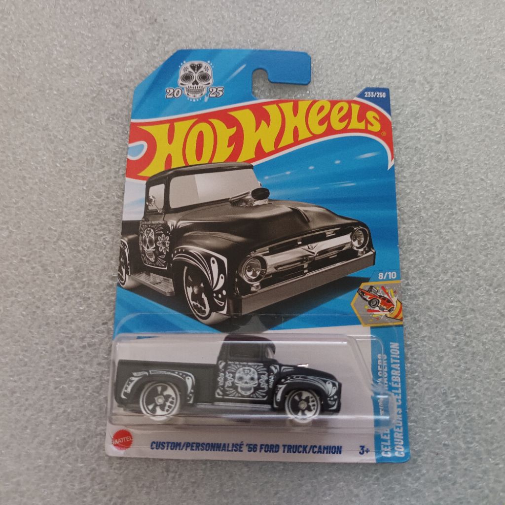 Hotwheels custom/personnalise 56 ford truck camion