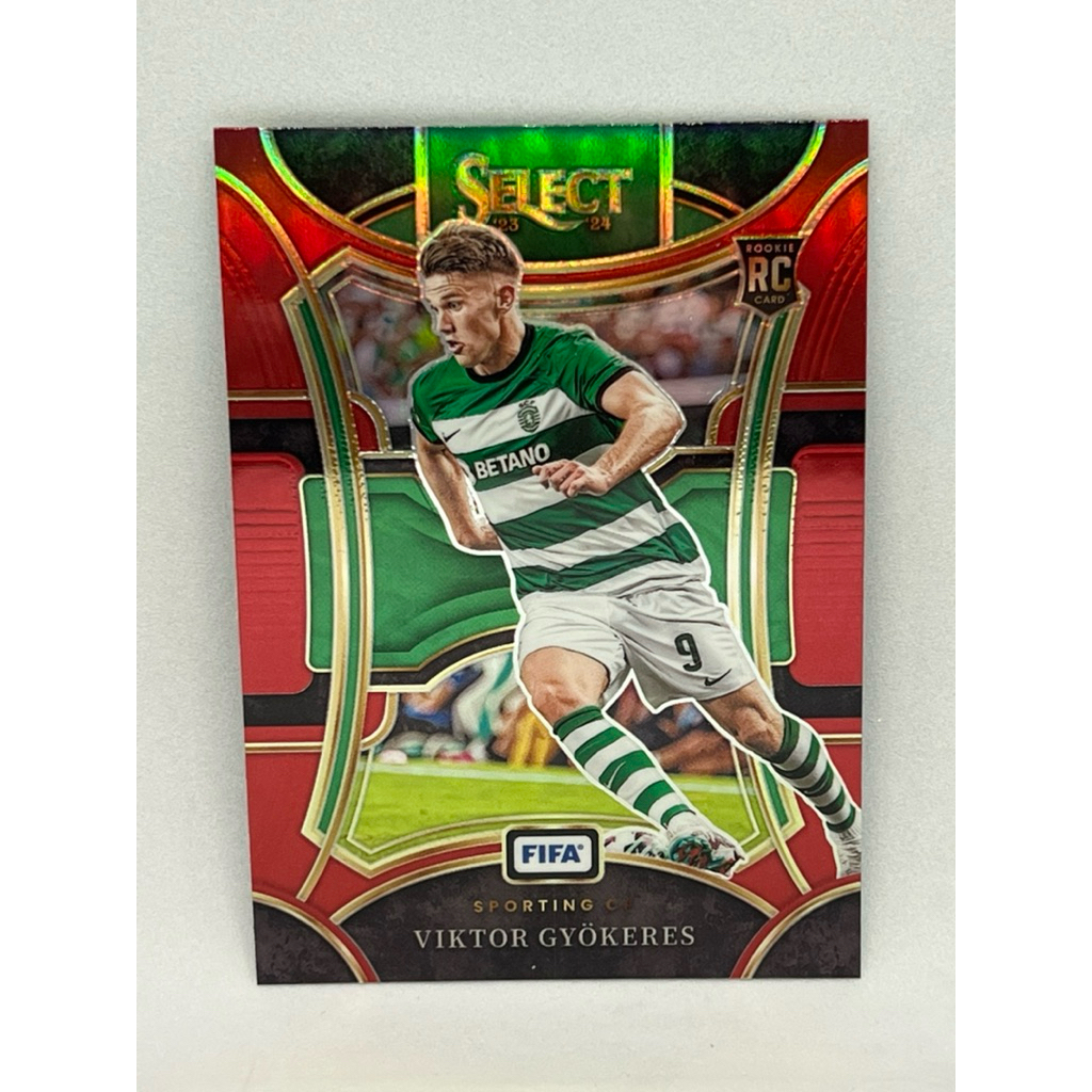 การ์ดฟุตบอล Panini 2023 - 2024 Select Fifa Viktor Gyokeres (RC) Red