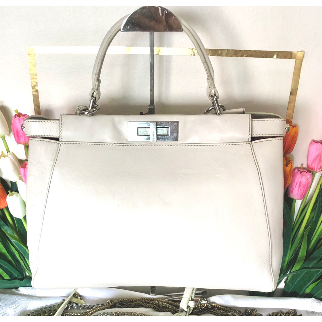 FENDI PEEKABOO LEATHER BAGS กระเป๋าเฟนดิ