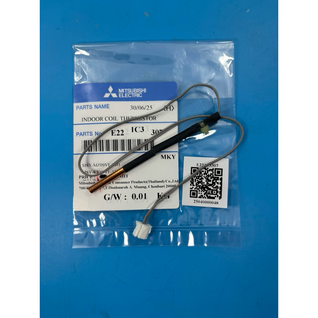 ST6129 MITSUBISHI E221C3307 # AB-127 เซ็นเซอร์แอร์ เซ็นเซอร์น้ำแข็ง อะไหล่ใหม่/อะไหล่แท้ รุ่น MSY-KX