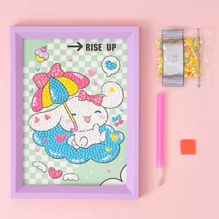 🔥ในไทย🔥 สติ๊กเกอร์เพชร พร้อมกรอบรูป ปักคริสตัล วาดภาพเพชร DIY ภาพวาดเพชร สติกเกอร์เพชร ปักเพชร