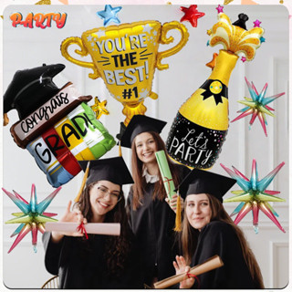 Big Party ลูกโป่งงานปัจฉิมนิเทศ Graduation Ceremony ลูกโป่งฟ…