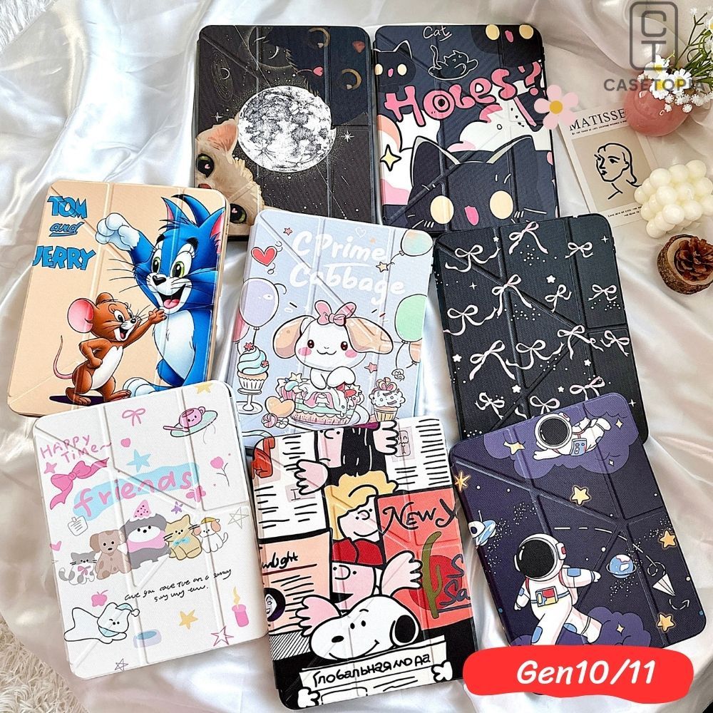 เคสไอแพด เคสไอแพดแกนY มีช่องใส่ปากกา สำหรับรุ่นGen10 Gen11 Pro10.9