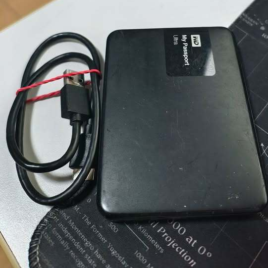 ใช้งาน 292 ชม. มีหนัง 901GB External WD 1 TB usb 3.