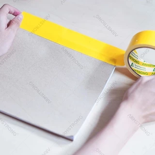 Armstrong เทปผ้า แกน 3 นิ้ว ขนาด 1นิ้ว 1.5นิ้ว 2นิ้ว 2.5นิ้ว 3นิ้ว ยาว 10หลา (Cloth Tape) เทปกาว เทปติดสัน หนังสือ