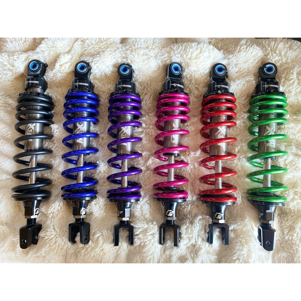 โช๊ค profender max giorno lead 320mm นุ่มหนึบ ปรับได้ อะไหล่แต่ง รถมอเตอร์ไซค์ พร้อมส่ง