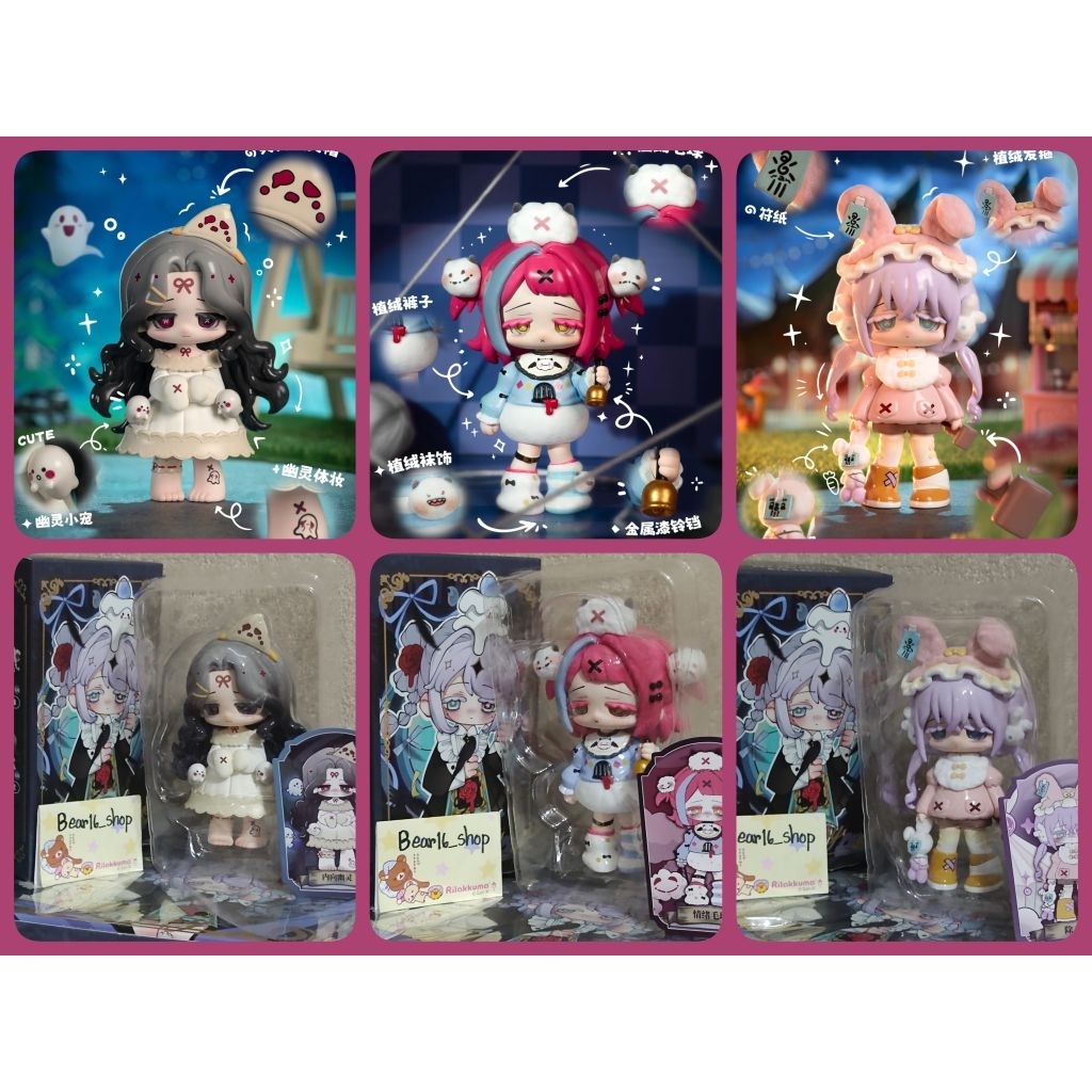 กล่องArt toy Missy Sweet Sad Loli-Crow Paradise_กล่องสุ่มArt toy