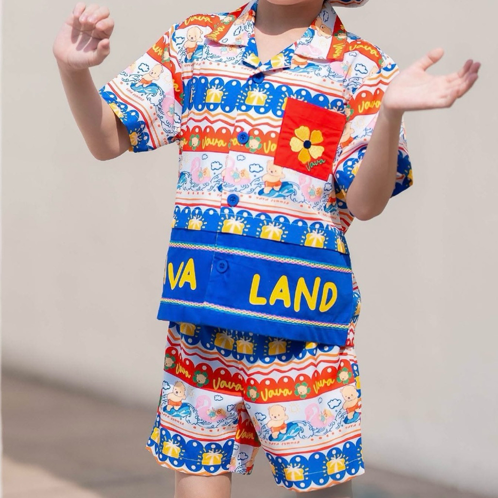 The land of vava 🔆 Vava Bohemian Land เสื้อลายดอก พี่หมีวาวา