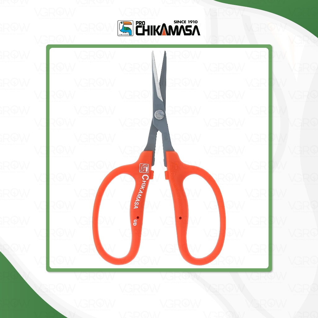 Chikamasa B-500SLF กรรไกรปากงอ กรรไกรตัดกิ่ง กรรไกรทริม เคลือบฟลูออรีนกันสนิม กรรไกรชิกามาสะ - รูปที่ 2