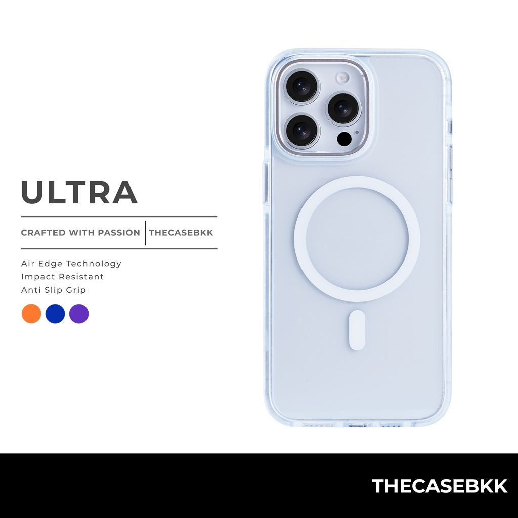 Ultra Design เคสไอโฟน เคสใส THECASEBKK เคสกันกระแทก iPhone Clear Case