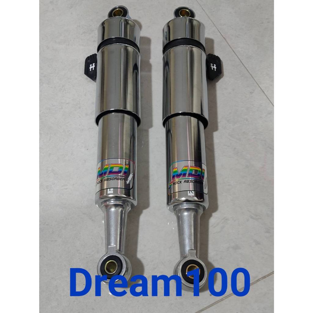 โช็คอัพมอเตอร์ไซด์ ยี่ห้อ MDI สำหรับ Dream100, Dream-New (C100N), Dream110-i, Dream super cub หัวฉีด เบาะแยก
