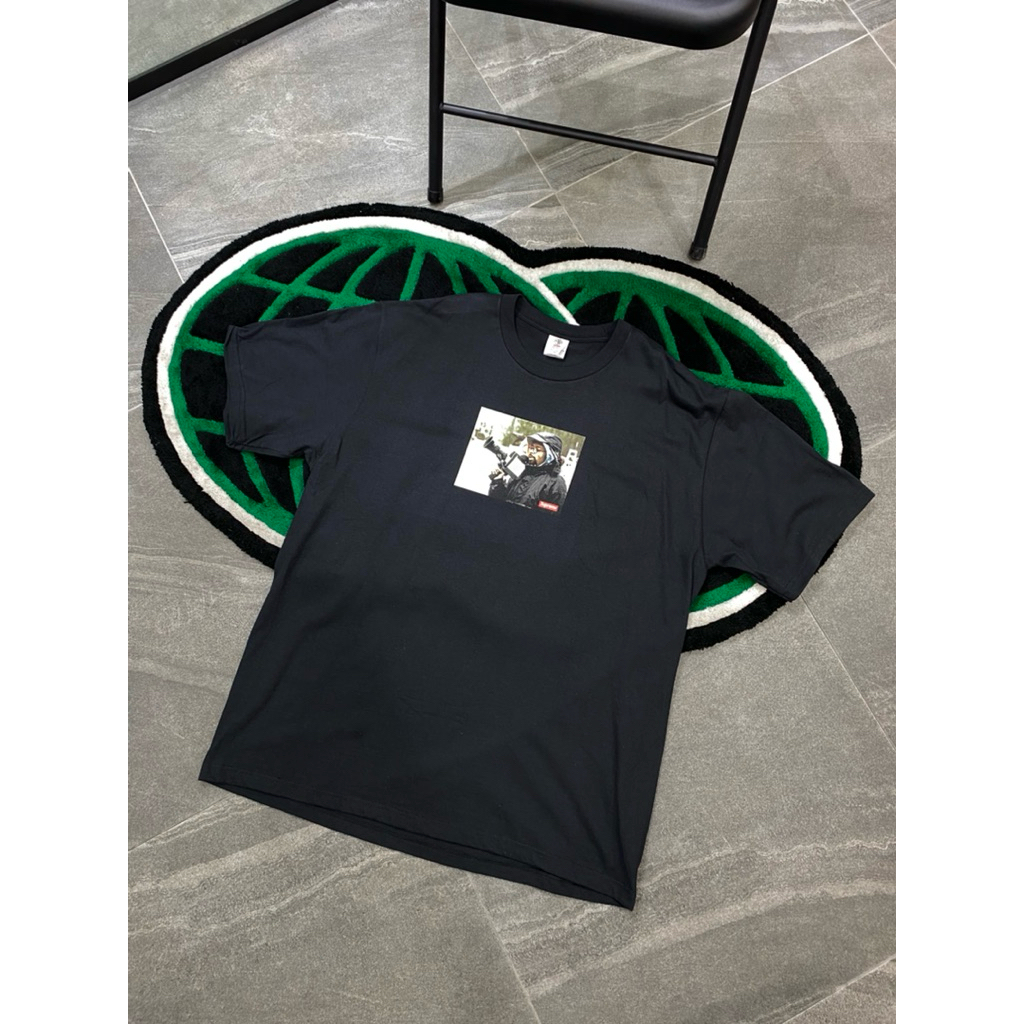 Supreme 40 acres spike tee Black