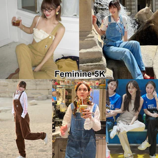 BY IRA PANSY JUMPSUIT( พร้อมส่ง ) เอี๊ยมกางเกงยีนส์ขายาว เอี๊ยมโอเวอร์ไซส์ เอี๊ยม เอี๊ยมยีนส์ เอี๊ยมขายาว
