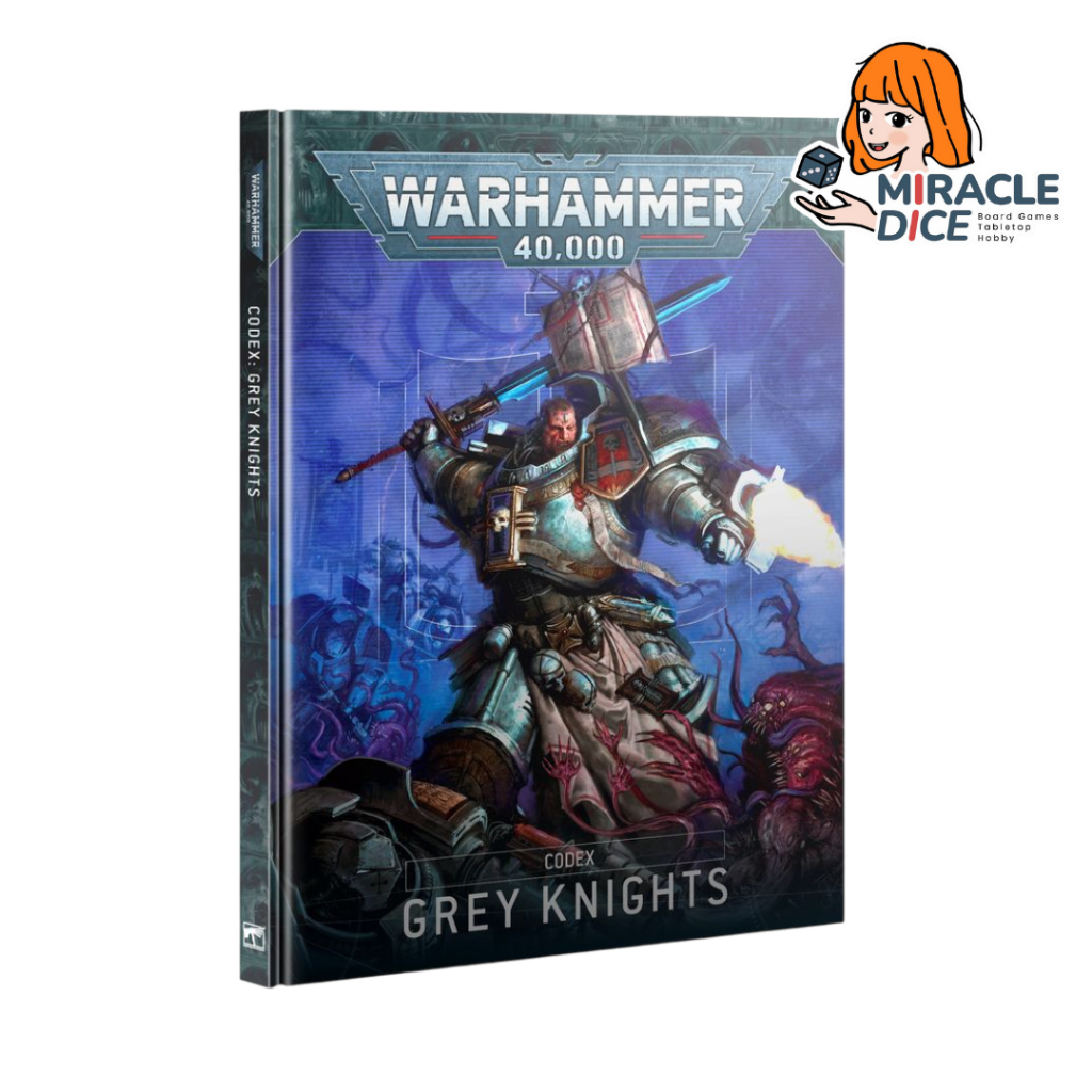[พร้อมส่ง] Warhammer 40K : Codex : Grey Knights (English)