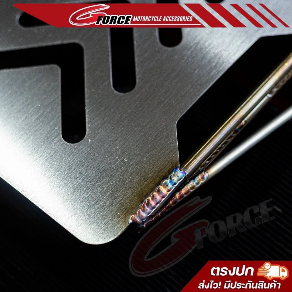 แร็คท้าย กันตกทัวร์ริ่ง ตะแกรงท้าย WAVE125 S R I WAVE110i สแตนเลสหนาอย่างดี ไม่สนิม แข็งแรง G FORCE thumbnail 4