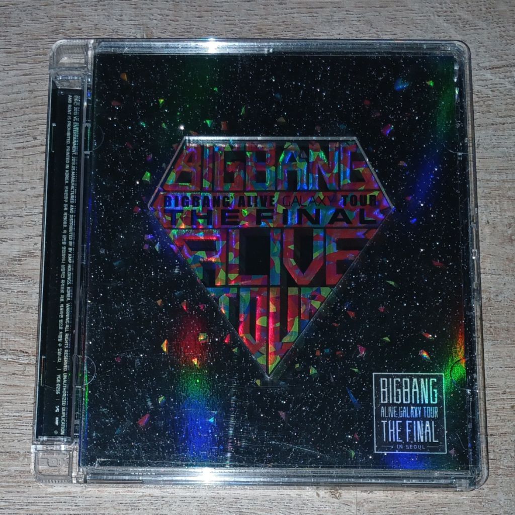 Bigbang Big Bang ซีดี CD Album 2013 Bigbang Alive Galaxy Tour Live CD The Final In Seoul Korea Limit