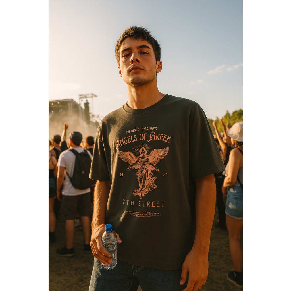 7TH Street ( เซเว่นสตรีท ) เสื้อยืด Streetwear รุ่น L-GRE007