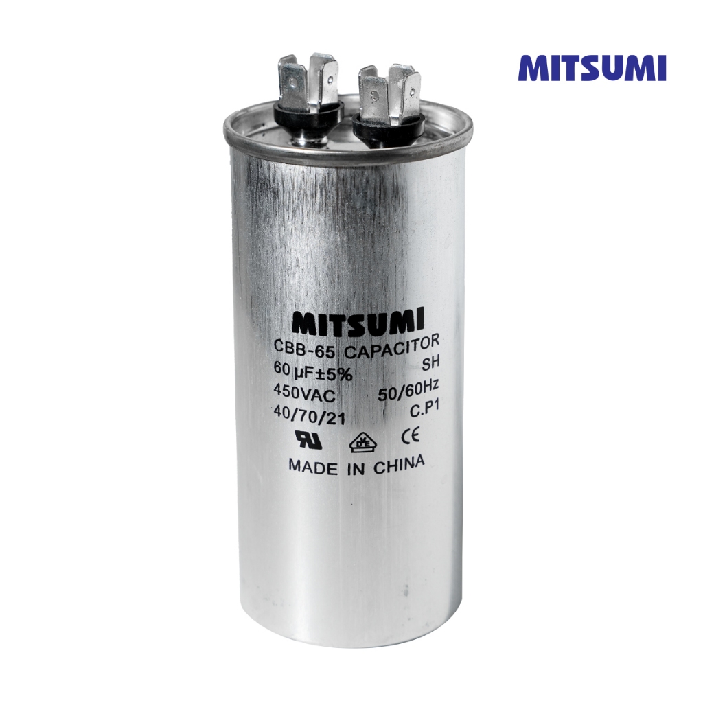 คาปาซิเตอร์ C อลูมิเนียม CBB-65-4A 60 / 450V