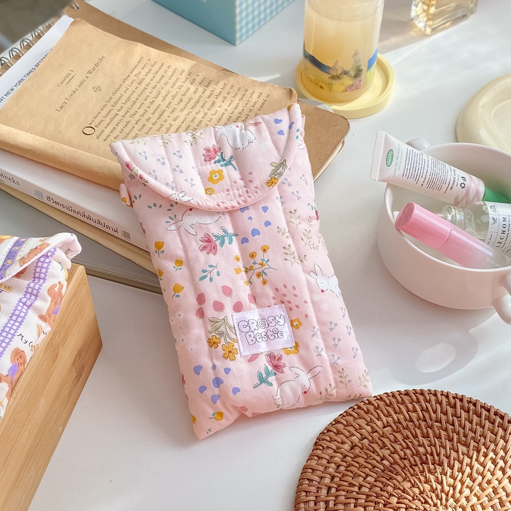 Crazy Bestie🌸กระเป๋าใส่มือถือลายน่ารัก•(CB24)