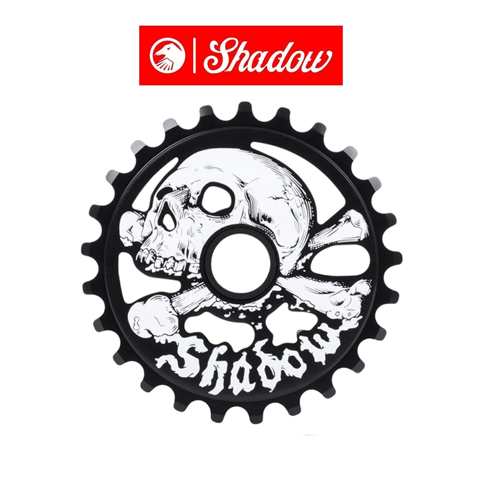 ใบจานอลูมีเนียม จักรยาน BMX SHADOW CRANIUM SPROCKET ขนาด 25 ฟัน
