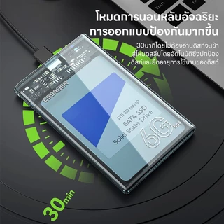 Upliftish 2.5นิ้ว SATA กล่อง USB 3.0 HDD Enclosure ฮาร์ดไดรฟ์มือถือสําหรับ SSD 2.5 นิ้ว SATA Storage Enclosure Hard Disk