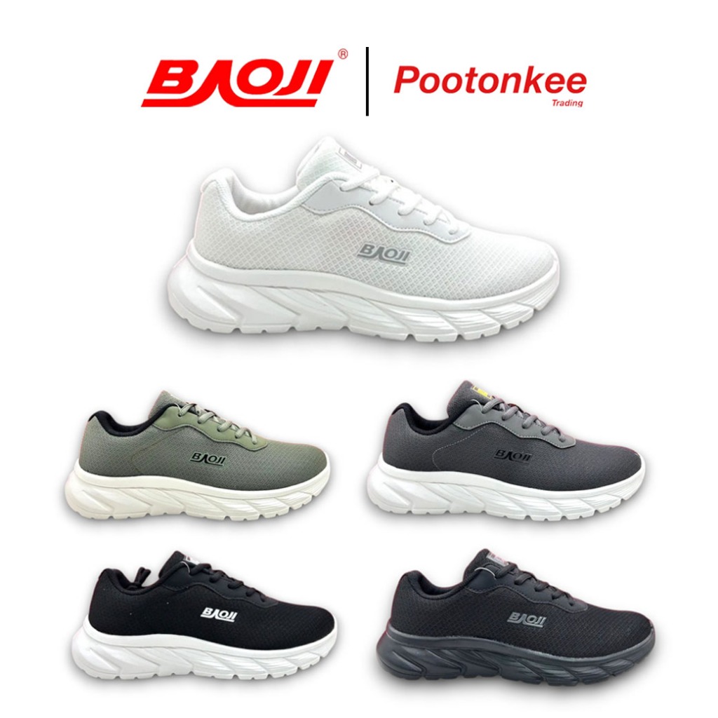 BAOJI บาโอจิ รุ่น BJM 884 รองเท้าผ้าใบ รองเท้าไลฟ์สไตล์ผู้ชาย