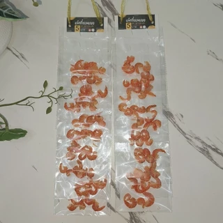 กุ้งแห้งเสียบแผงหอมอร่อย
