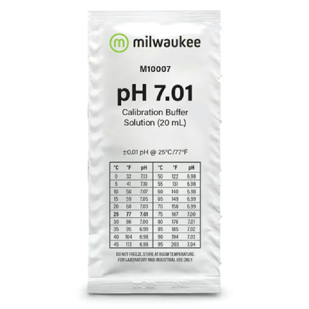 pH 7.01 Calibration Buffer Solution 20ml – Milwaukee
