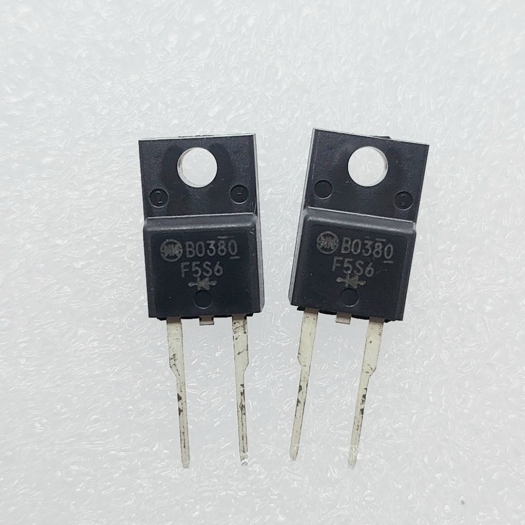 ( 1 ตัว ) ไดโอด Schottky F5S6 , Diode F5S6 5A 60V อะไหล่ซ่อมพร้อมส่งในไทย