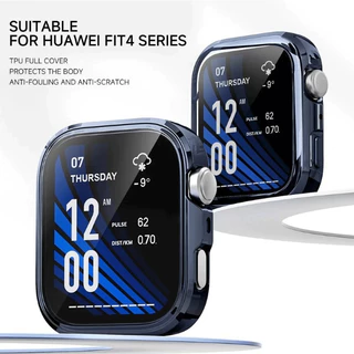 เคสกันรอยหน้าจอ TPU แบบครอบเต็มสำหรับ Huawei Watch Fit 5 5pro กรอบป้องกันกันชนสำหรับอุปกรณ์เสริม Huawei Watch Fit 4Pro