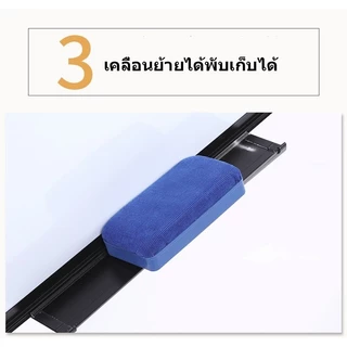กระดานฟลิปชาร์ท 2หน้า ไวท์บอร์ดแม่เหล็ก 60*90ซม Whiteboard FlipChart มีขาตั้ง กรอบอลูมิเนียม พับเก็บได้ มีหลายขนาด