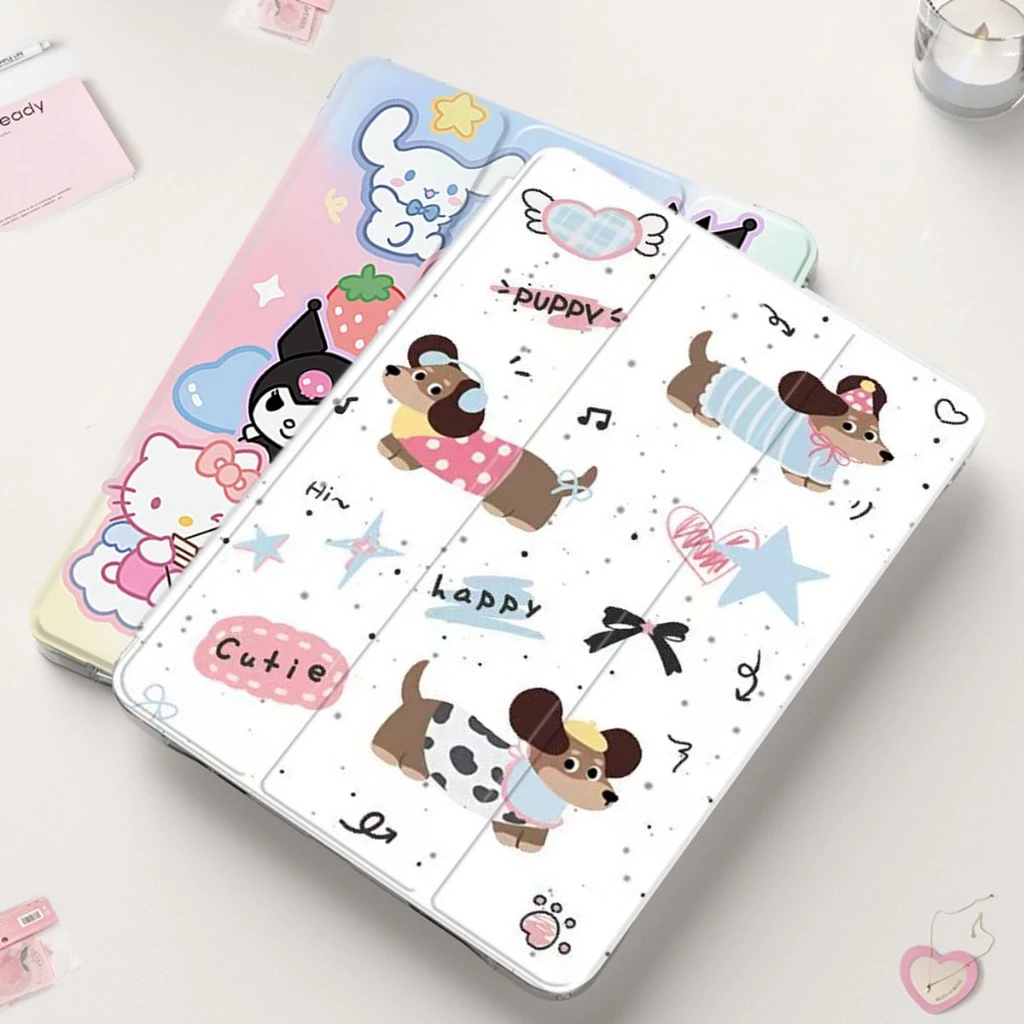 เคสใสไอแพด เคสสำหรับไอแพด ipad Case มีช่องปากกา เคสไอแพด air7 air11 M2/M3 gen11 air1/2/3/4/5 9 7 gen5/6/7/8/9/10.2 gen10
