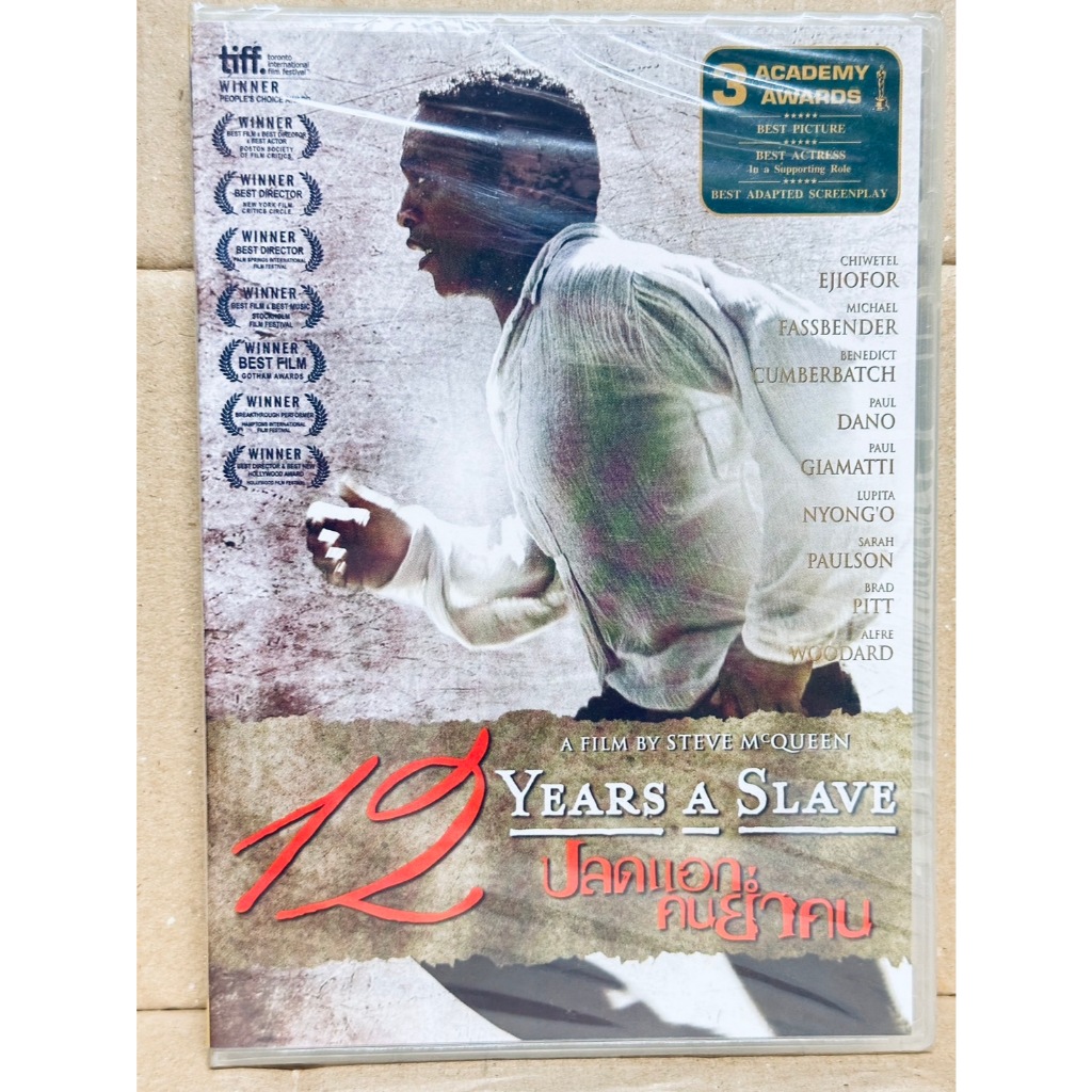 DVD : 12 YEARS A SLAVE (2013) ปลดแอก คนย่ำคน A Film by Steve McQueen