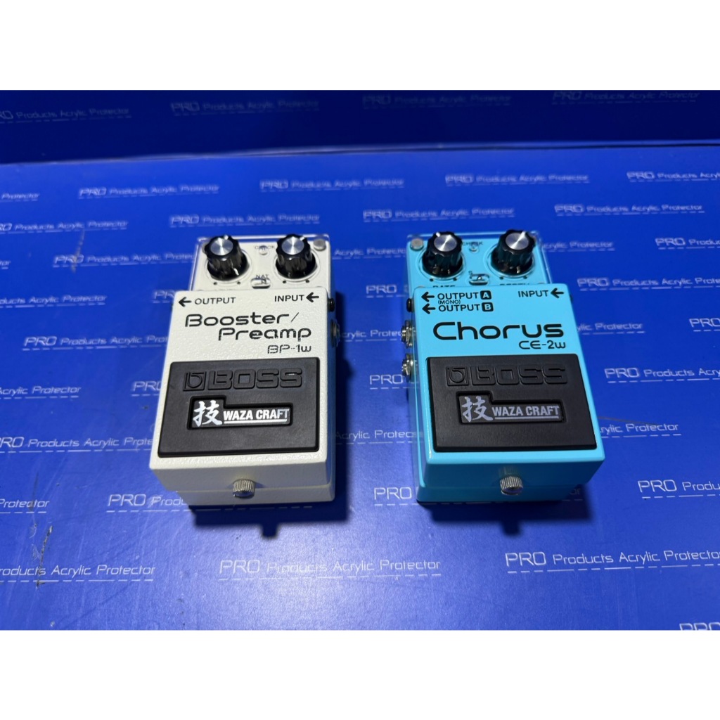แผ่นอะคริลิค BOSS Effect (2 Knob,Toggle)