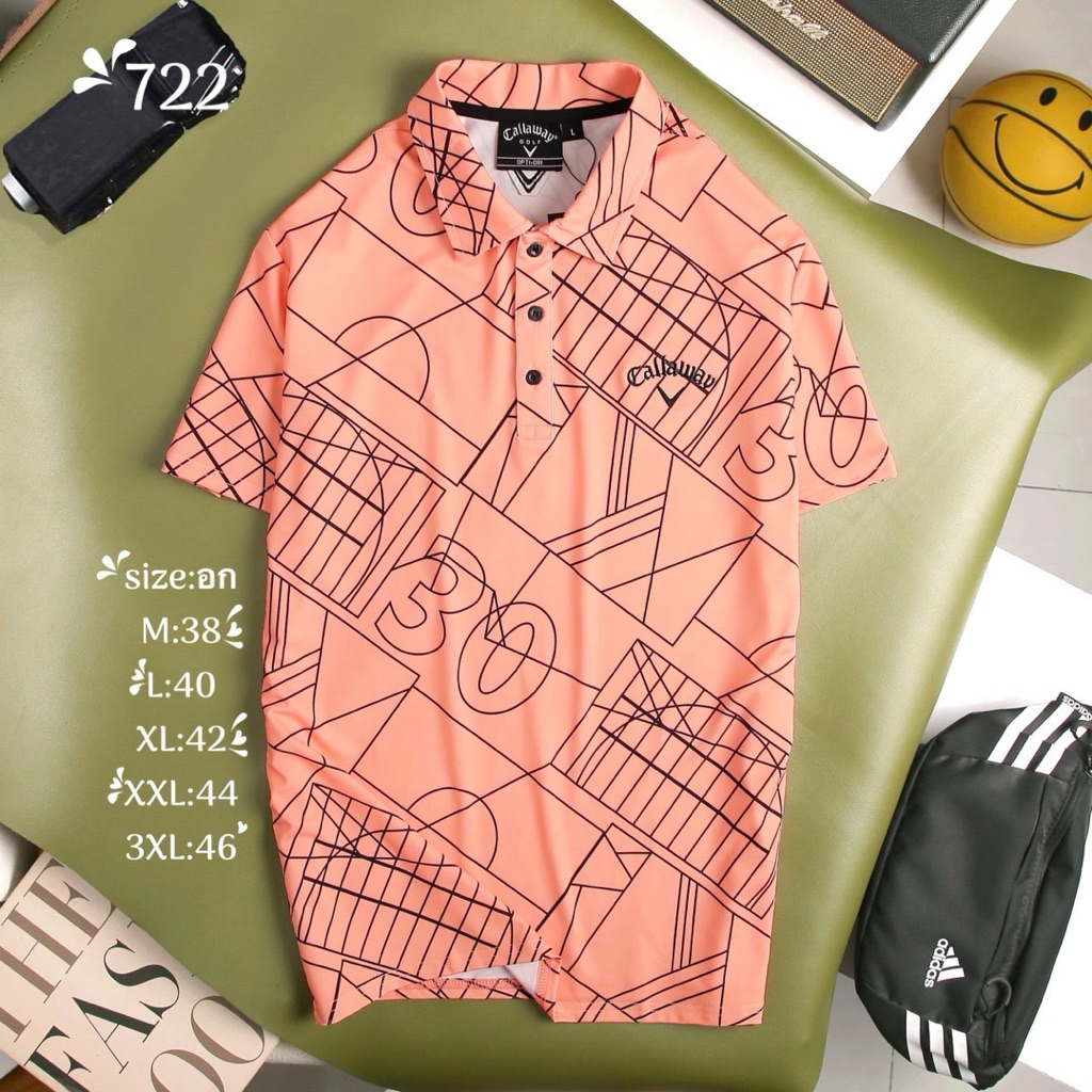 เสื้อโปโลผู้ชาย คอปกแขนสั้น Polo man04