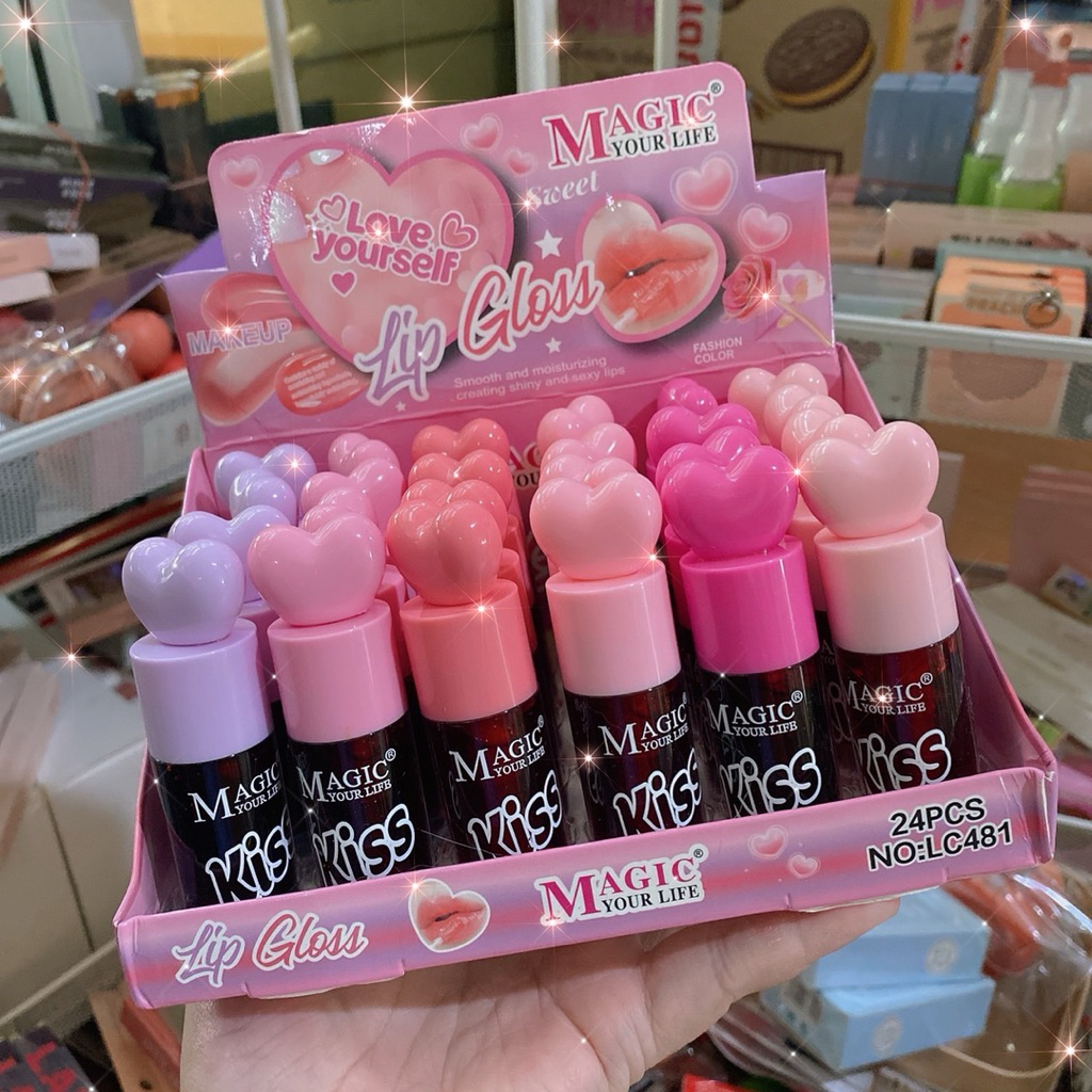 Magic Sweet Lip Gloss ลิปกลอสหัวใจ