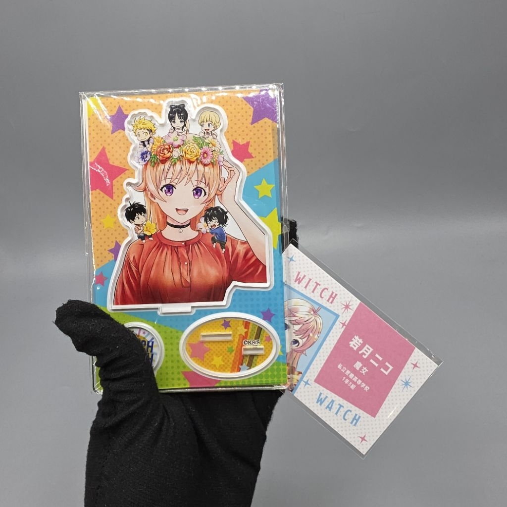 (พร้อมส่ง/แท้✅️) ของสะสม อนิเมะ สแตนดี้ witch watch วิทช์วอทช์  นิโกะ โมริฮิโตะ คัน เนมุ  Nico Wakat