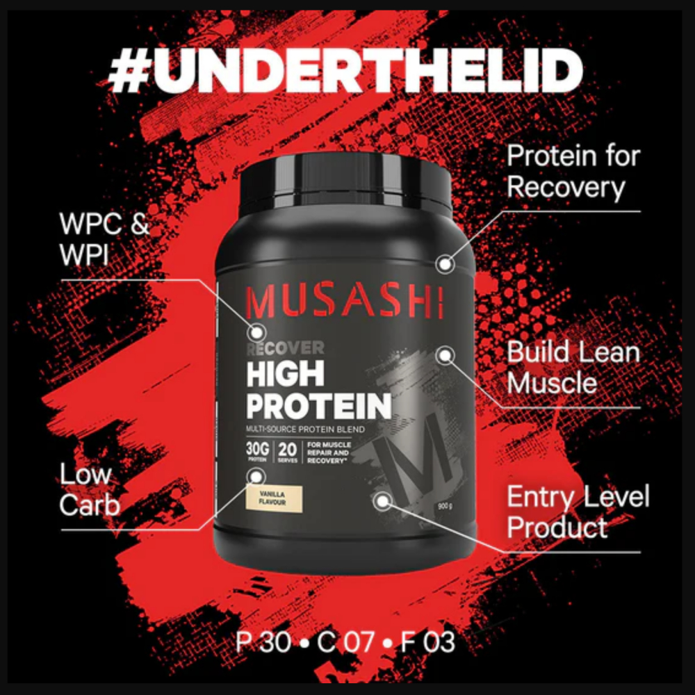 Musashi High Protein โปรตีนสูง 30 กรัม