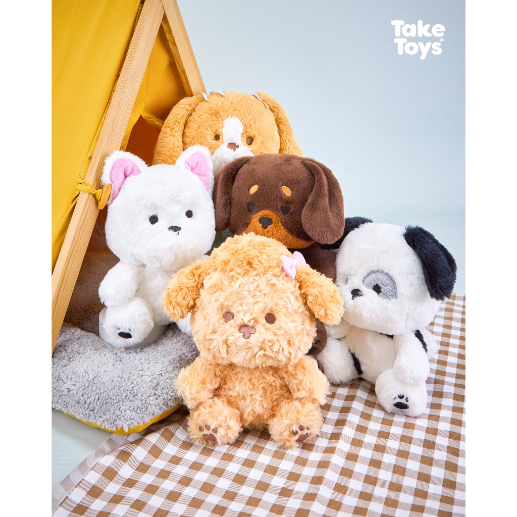 Take Toys Puppy Club Collection (Plush) - ตุ๊กตาแก๊งมะหมา