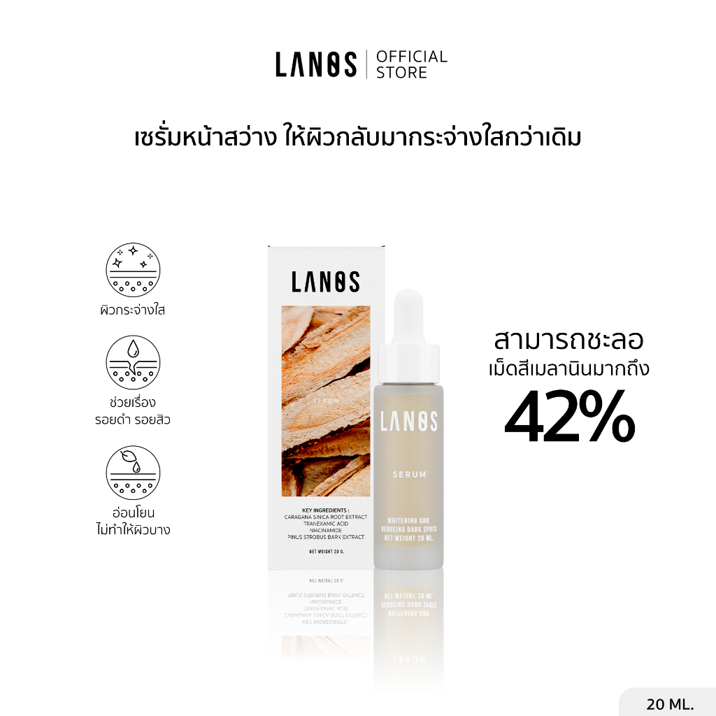 Lanos Serum (เซรั่มลานอส) 20ml.