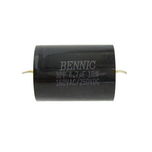 BENNIC สีดำ C XPP 4.7µF 160VAC/250VDC ใส่ลำโพง cเสียงแหลม คาปา เสียงแหลม ลำโพง C เสียงแหลม คอนเดนเซอร์