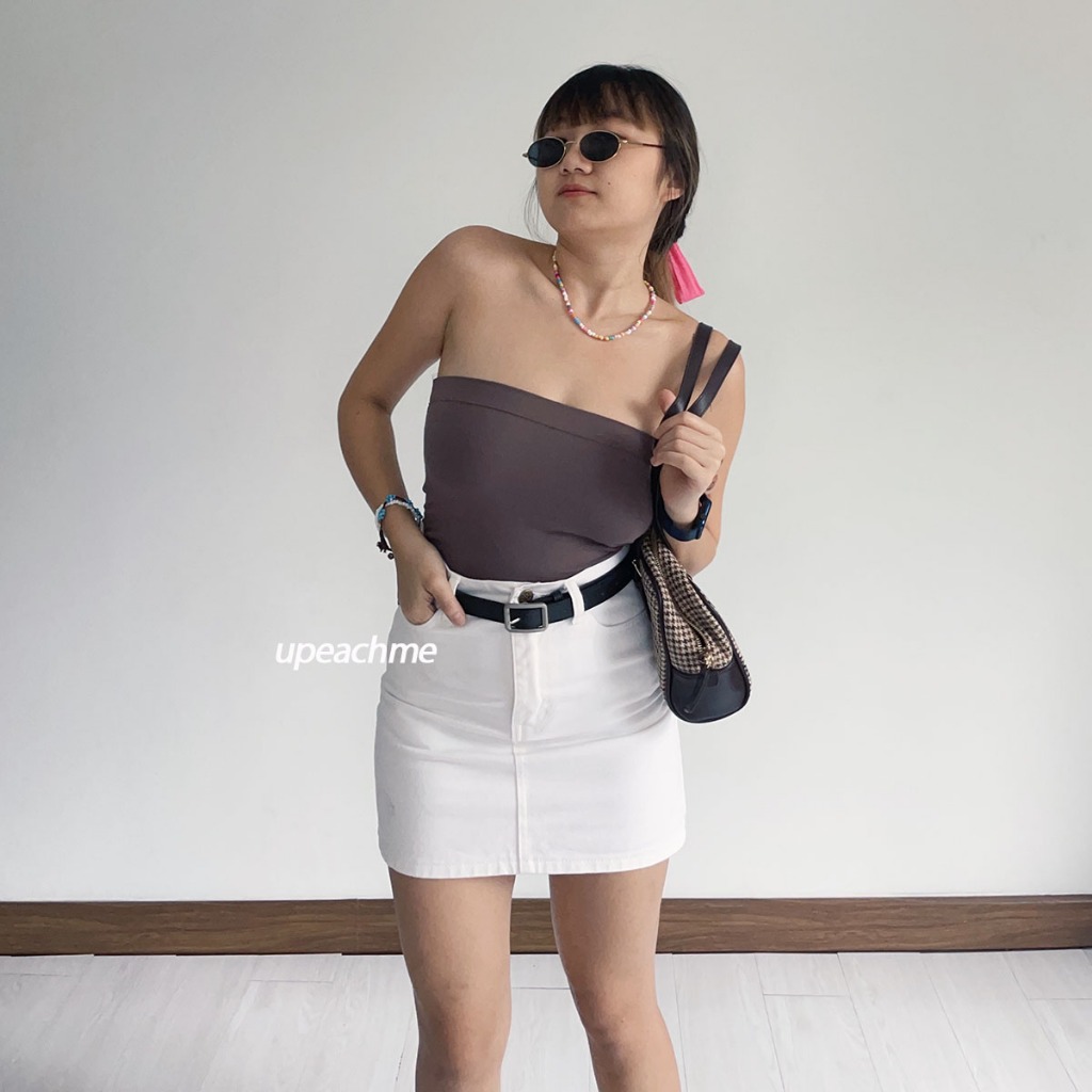 *พร้อมส่ง* Upeachme - ONION Belt (เอว26-37) เข็มขัดหนังอะไหล่เงินด้าน วัสดุพรีเมียม เข็มขัดหนังอะไหล่สี่เหลี่ยมสีเงิน รูปที่ 3