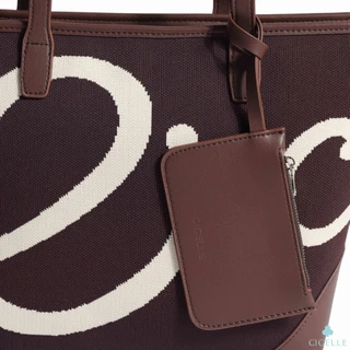 กระเป๋า Tote Bag ผ้าทอหนา แบรนด์ CICELLE (ซีเซล) 1678