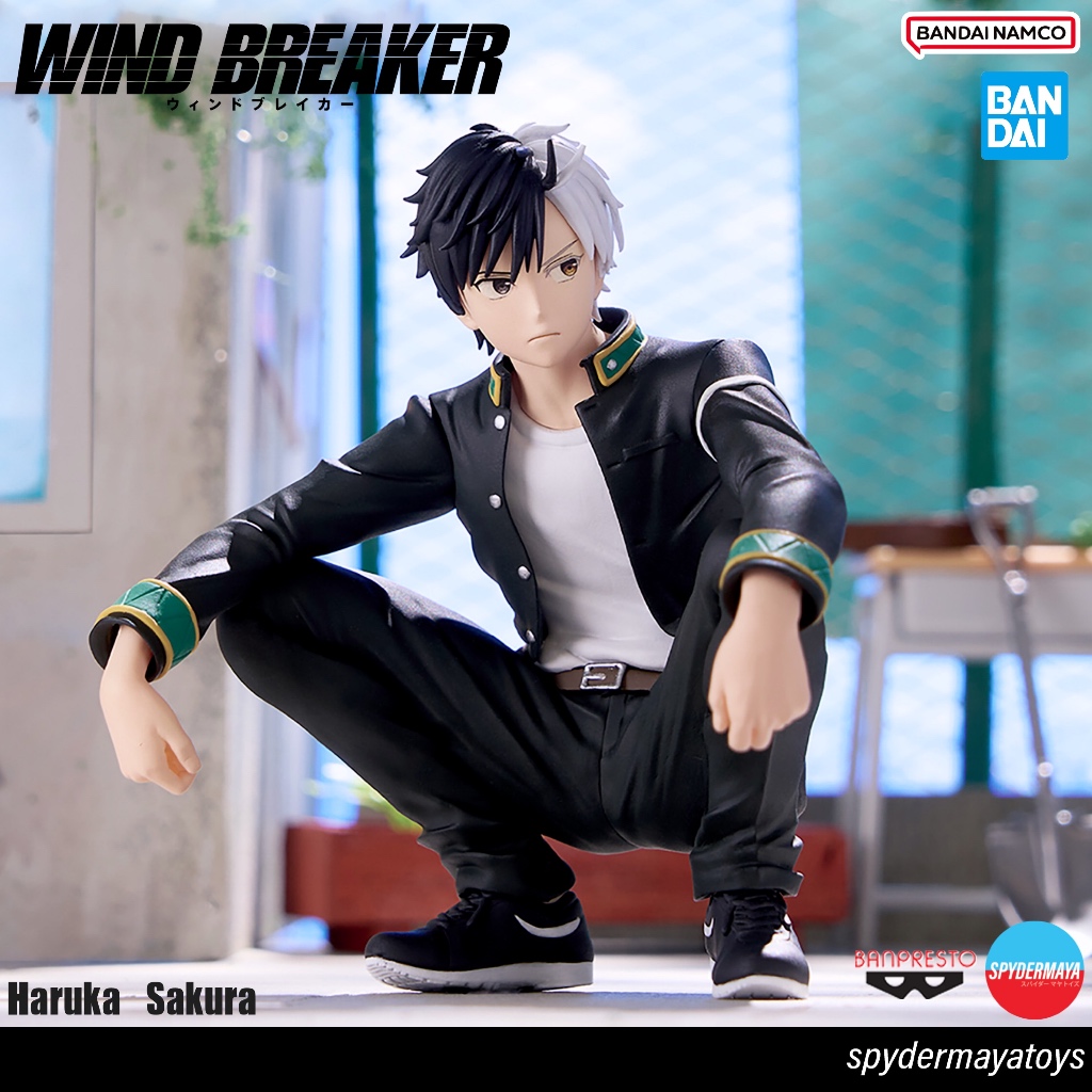 [Pre-Order] ฟิกเกอร์ Haruka Sakura Chatting time! - WIND BREAKER - Banpresto
