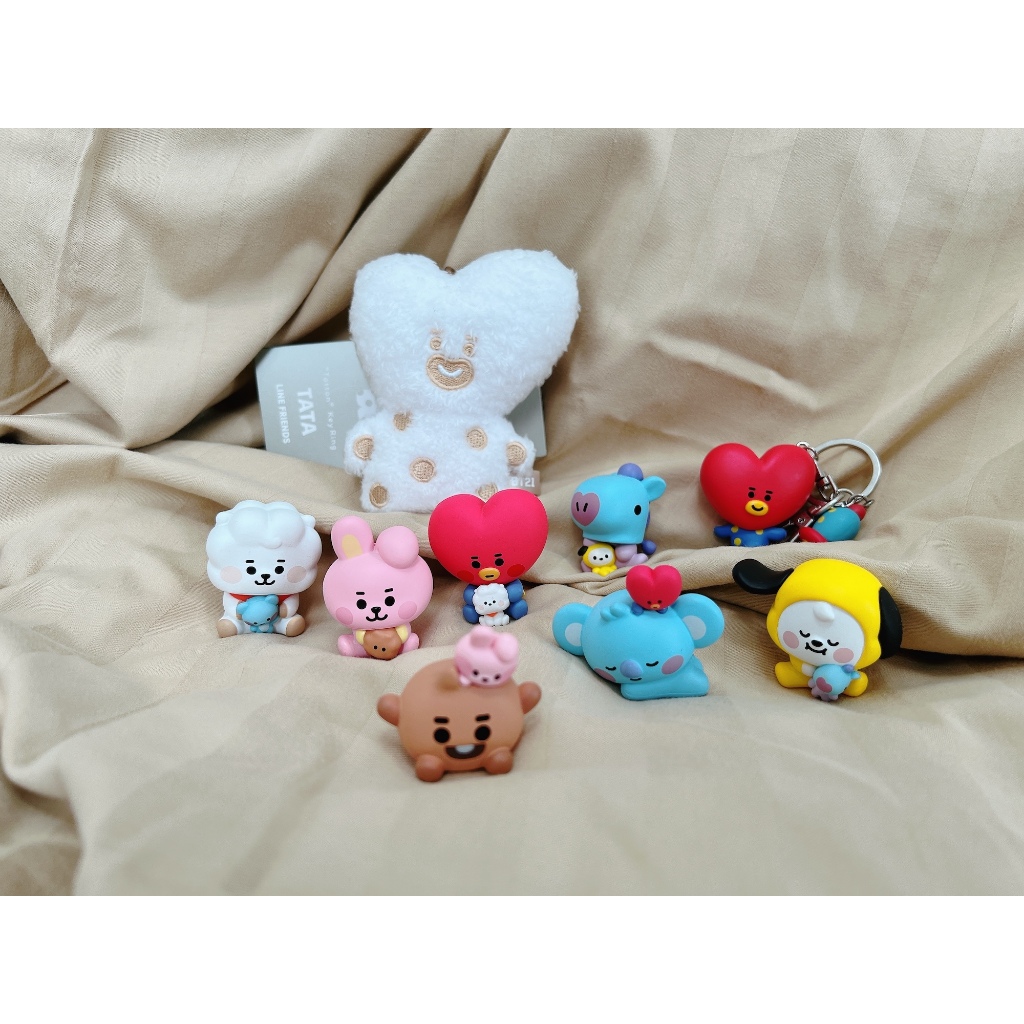 พร้อมส่ง BT21 Monitor Figure Little Buddy / พวงกุญแจ แท้ (มือสอง)