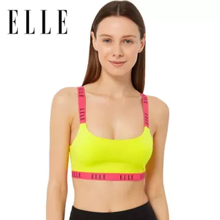 ELLE เสื้อชั้นในแบรนด์ดัง รุ่น QV1125 บราไร้โครง Classic ฟองน้ำแบบโมล เนื้อนุ่ม ถอดออกได้ เก็บกระชับลำตัว