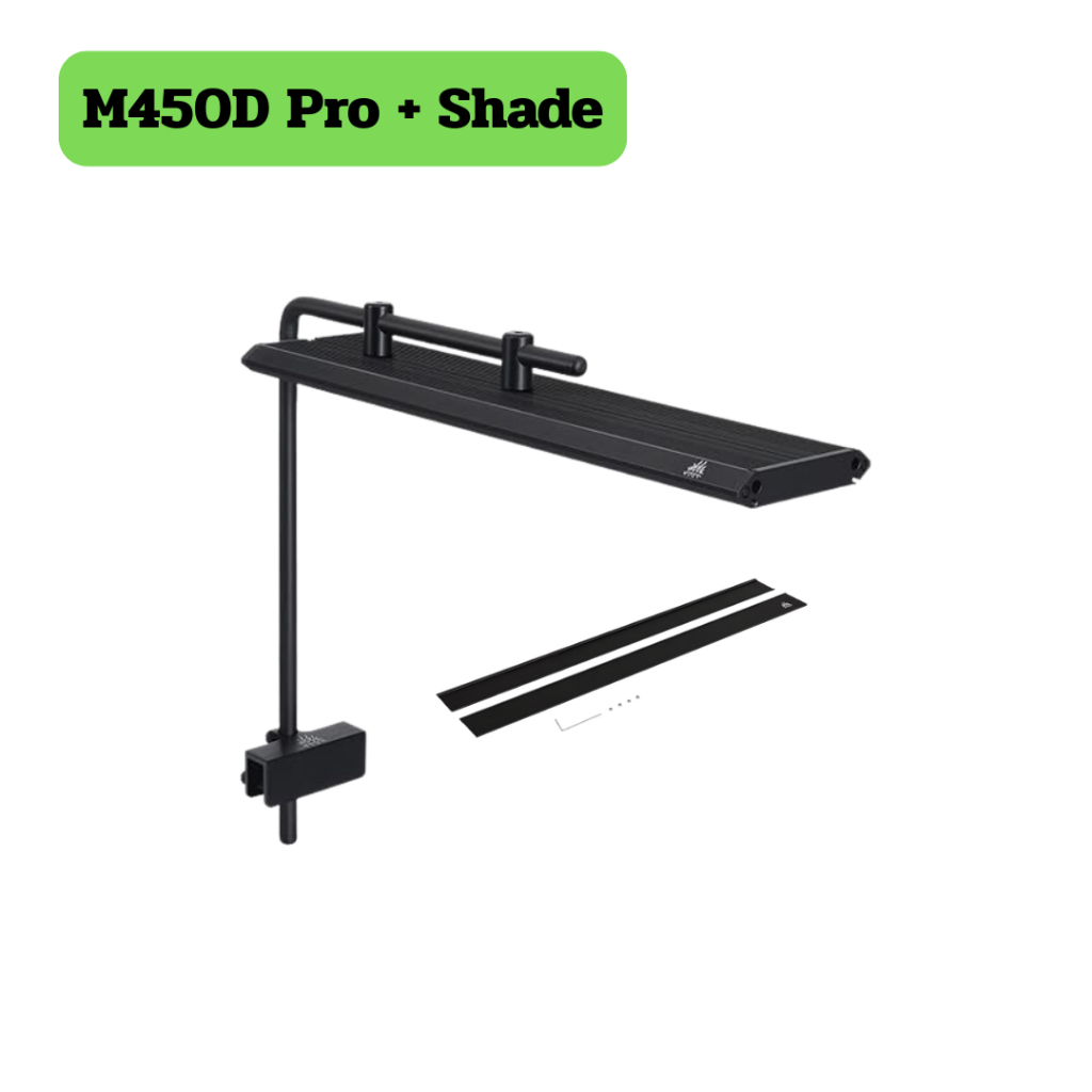 B3.0 Week Aqua M Series M450 D 2 Pro โคมไฟ RGB+UV ปรับตั้งค่าผ่านแอพพลิเคชั่น สำหรับไม้น้ำ