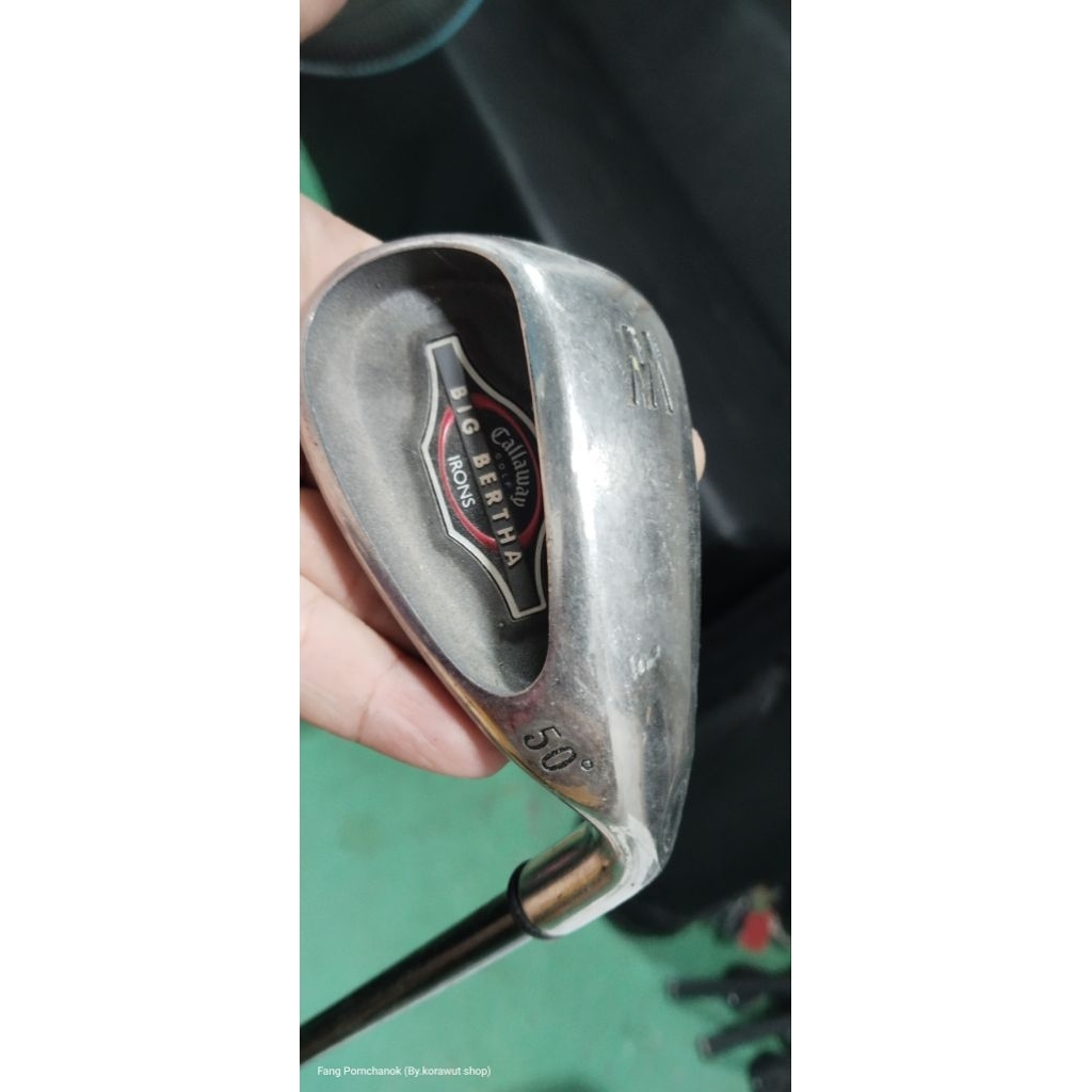 ไม้กอล์ฟมือสอง เหล็ก Wedge 50° Callaway BIG BERTHA /ก้านกราไฟต์ FLEX-S