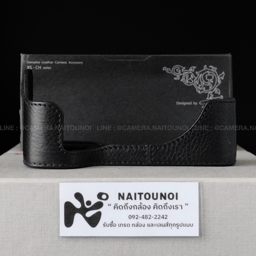 ( Used!! ) Gariz Leather Half Case ( XS-CHA7IIBK ) Black for Sony A7II, A7RII < Mint >