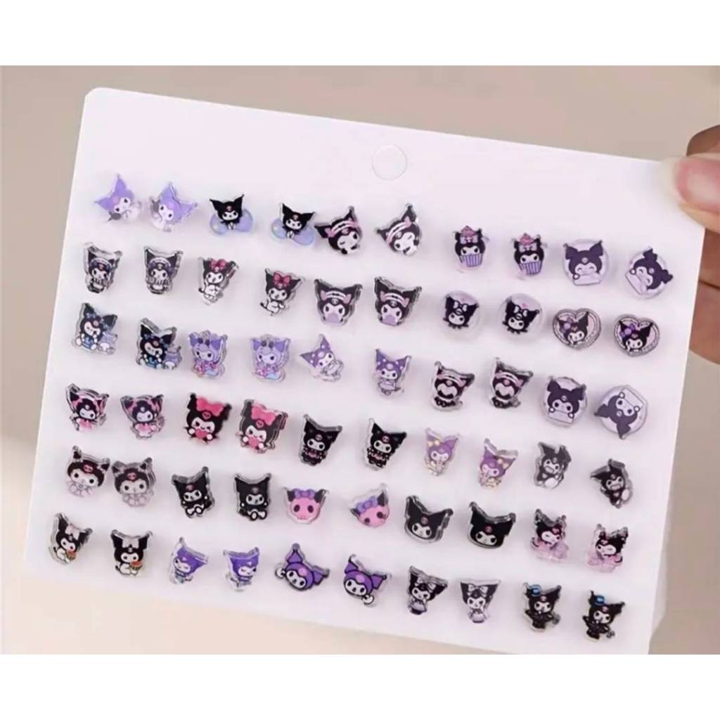 ต่างหู คุโรมิ น่ารัก หลากหลายคาแรกเตอร์ จำนวน 1 คู่ (ชิ้น)